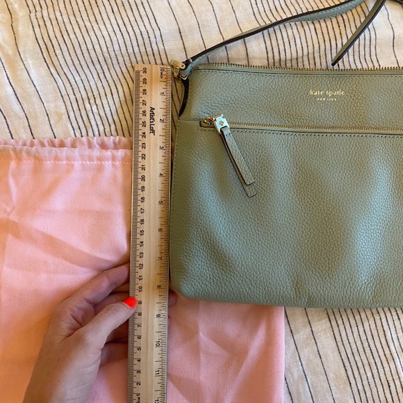 NWT - Kate Spade Crossbody Purse - Light Blue - Picture 9 of 9